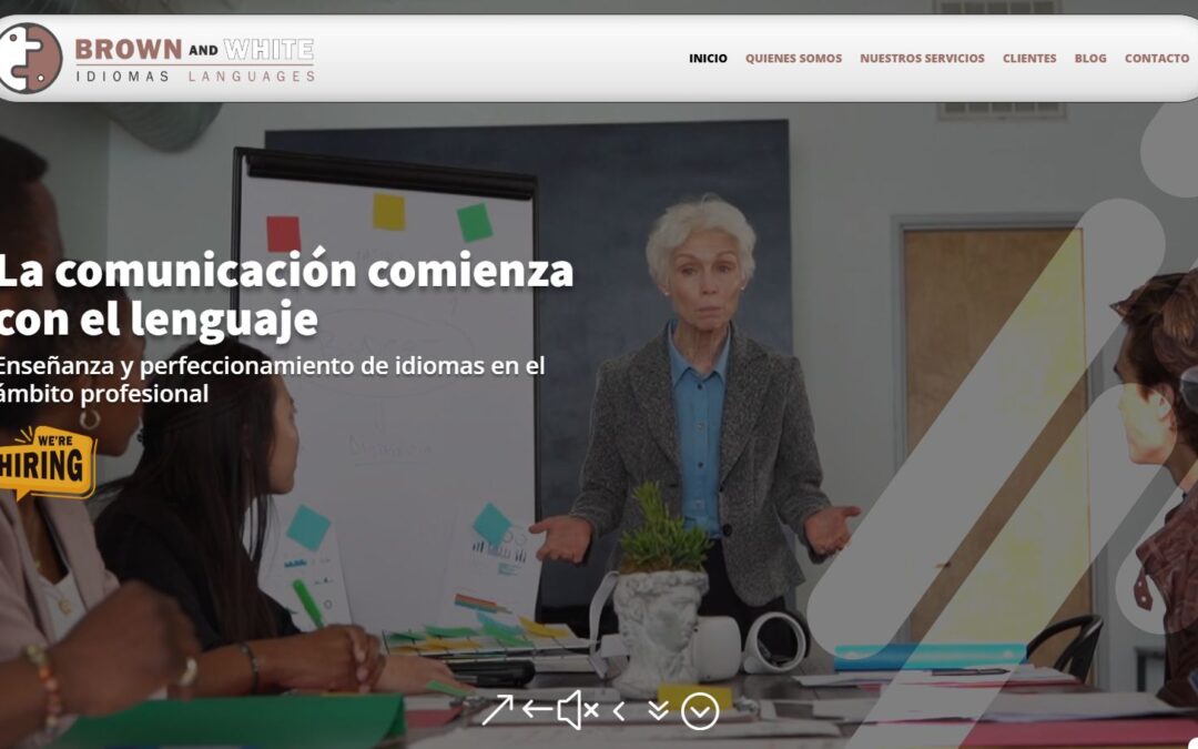 Brown and White Idiomas
